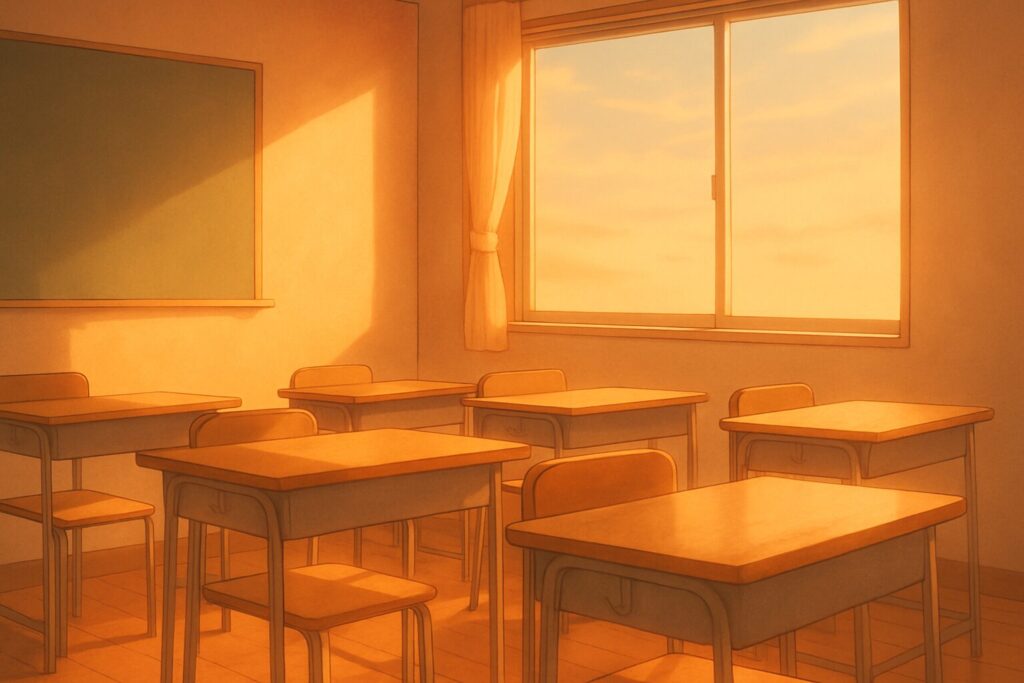 僕の心のヤバイやつ・放課後の教室