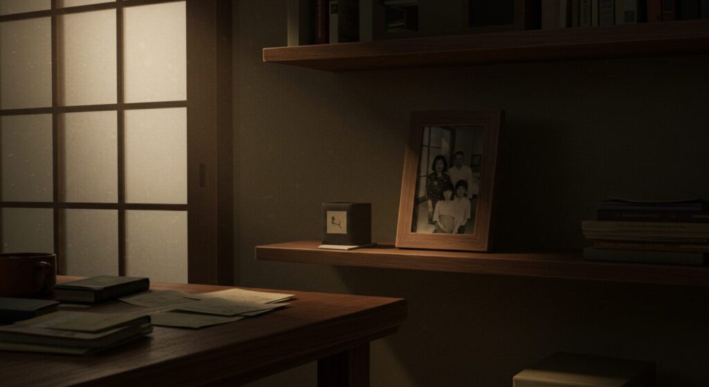ひとりでしにたい・家族写真