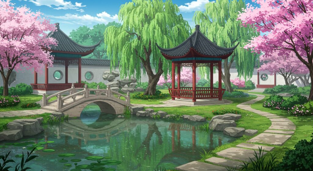 薬屋のひとりごと・中華庭園