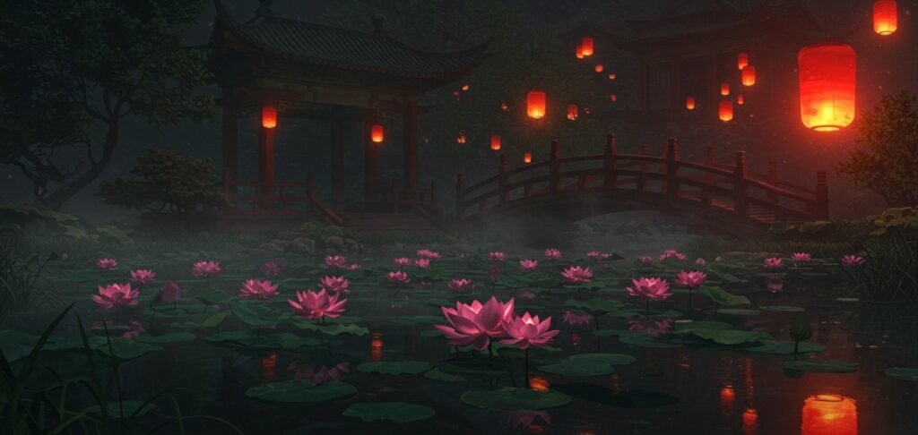 薬屋のひとりごと・宮中の庭園