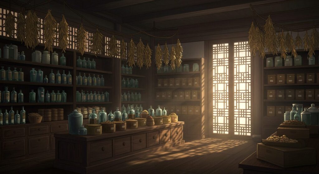 薬屋のひとりごと・薬品庫