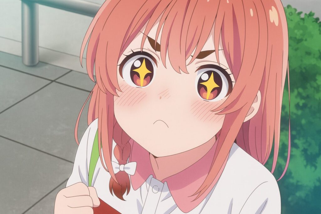 かのかり・目を輝かせる墨ちゃん