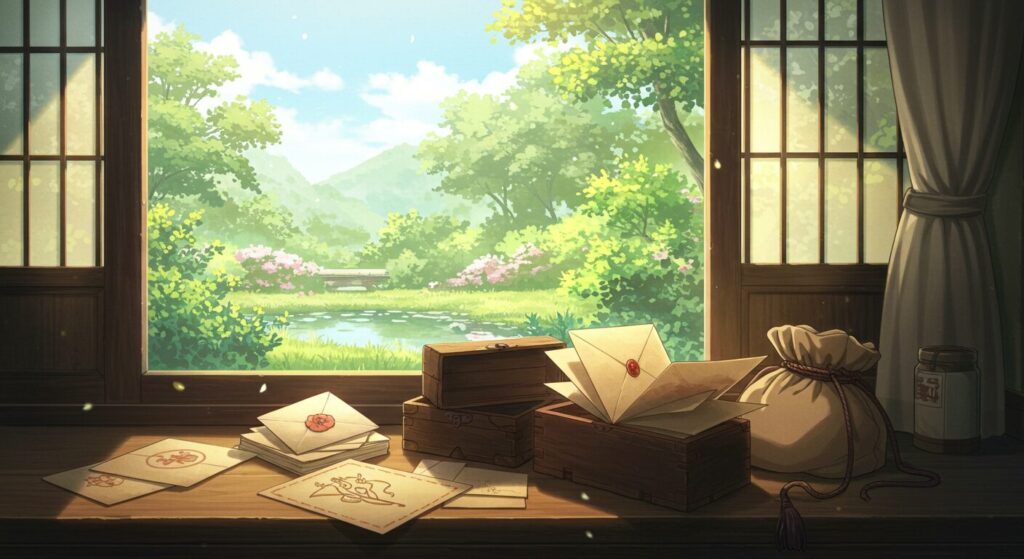 薬屋のひとりごと・手紙のやり取り