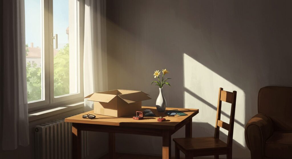 ひとりでしにたい・アパートの一室