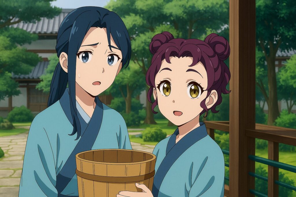 薬屋のひとりごと・子どものころの翠苓と楼蘭
