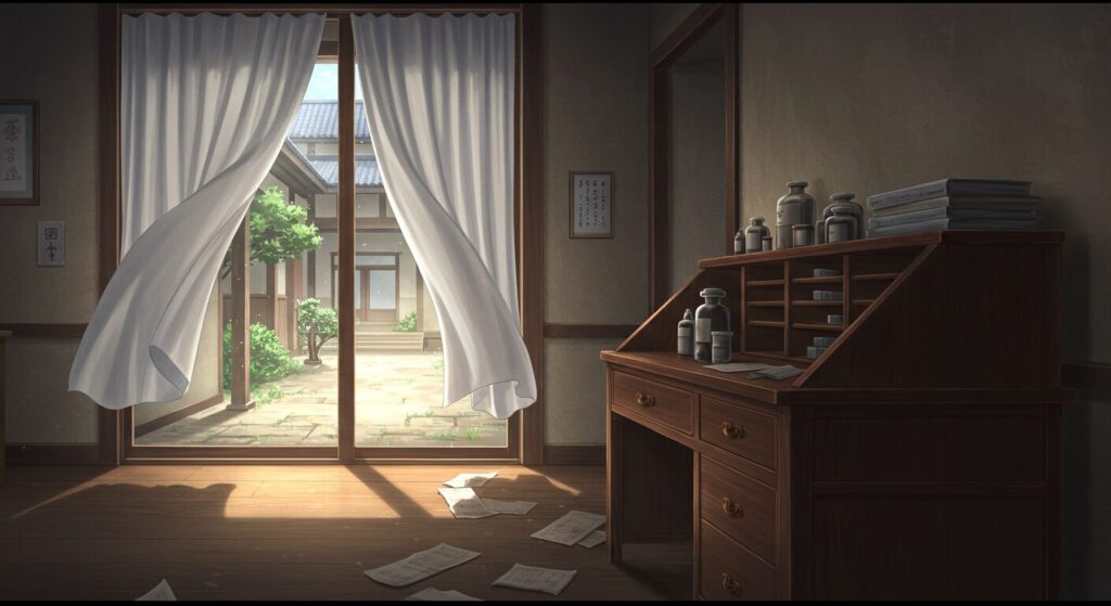 薬屋のひとりごと・静かな中庭