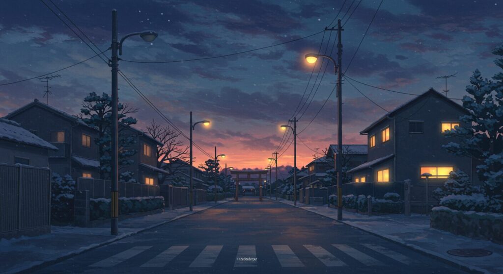 着せ恋・冬の夕暮れ