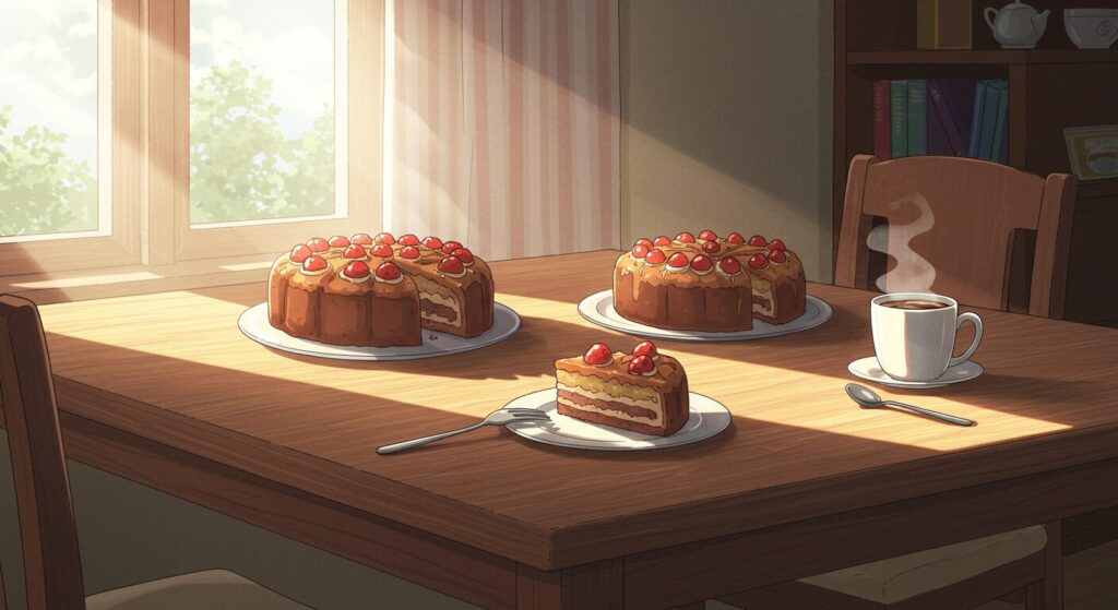薫る花は凛と咲く・ケーキ