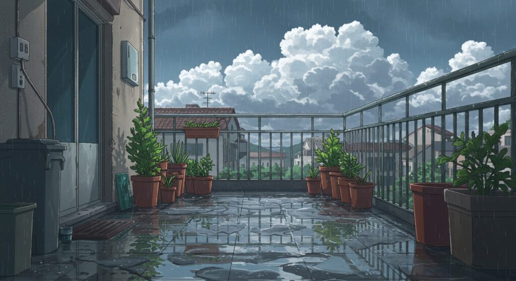 ねずみの初恋・雨上がり