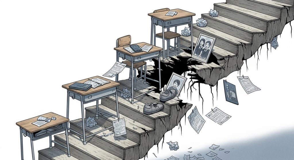 みいちゃんと山田さん・家庭と教育と福祉の穴が生きる基盤を崩していった